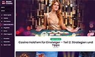 The expert section of the Boom Casino with a lot of information for experienced players and interested newcomers.