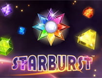 The online slot Starburst.